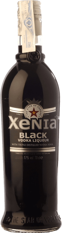 Envío gratis | Vodka Willisau Xenia Black — Edición Negra Suiza 70 cl
