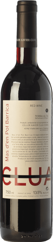 11,95 € | Red wine Xavier Clua Mas d'en Pol Barrica Joven D.O. Terra Alta Catalonia Spain Merlot, Syrah, Grenache, Cabernet Sauvignon Bottle 75 cl