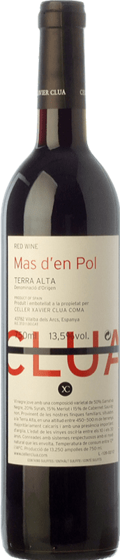 12,95 € Envio grátis | Vinho tinto Xavier Clua Mas d'en Pol Negre Jovem D.O. Terra Alta