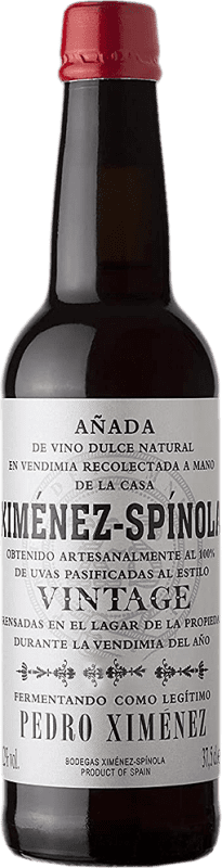 35,95 € Free Shipping | Sweet wine Ximénez-Spínola PX D.O. Manzanilla-Sanlúcar de Barrameda Half Bottle 37 cl
