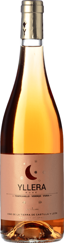 5,95 € | Vinho rosé Yllera Rosé I.G.P. Vino de la Tierra de Castilla y León Castela e Leão Espanha Tempranillo, Viura, Verdejo 75 cl