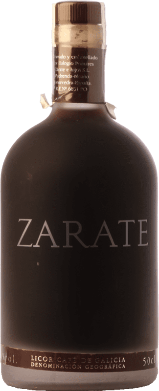 Envoi gratuit | Liqueur aux herbes Zárate Orujo de Café D.O. Orujo de Galicia Galice Espagne Bouteille Medium 50 cl