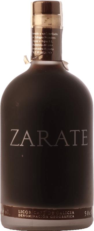 15,95 € Spedizione Gratuita | Liquore alle erbe Zárate Orujo de Café D.O. Orujo de Galicia Bottiglia Medium 50 cl