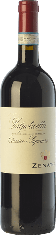 15,95 € Spedizione Gratuita | Vino rosso Cantina Zenato Classico Superiore D.O.C. Valpolicella