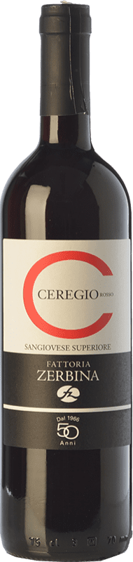 Бесплатная доставка | Красное вино Zerbina Ceregio D.O.C. Sangiovese di Romagna Эмилия-Романья Италия Merlot — Мерло, Sangiovese — Санджовезе, Ancellotta — Анчеллотта 75 cl