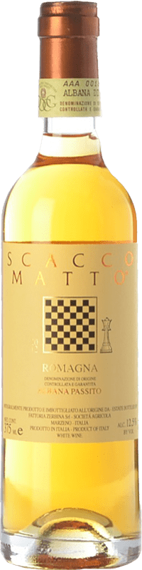 Envoi gratuit | Vin Mousseux Blanc Zerbina Scaccomatto Dulce — Doux D.O.C. Romagna Albana Spumante Émilie-Romagne Italie Albana Demi-Bouteille 37 cl