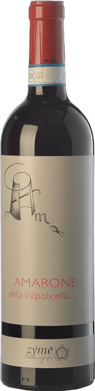 Бесплатная доставка | Красное вино Zýmē D.O.C.G. Amarone della Valpolicella Венето Италия Corvina — Корвина, Rondinella — Рондинелла, Corvinone — Корвиноне, Oseleta — Оселета, Croatina — Кроатина 75 cl