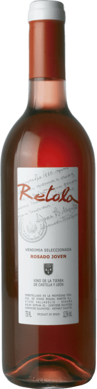 4,95 € Kostenloser Versand | Roséwein Thesaurus Retola VS Vendimia Seleccionada — Ausgewählte Weinlese Jung I.G.P. Vino de la Tierra de Castilla y León