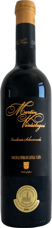 Бесплатная доставка | Красное вино Thesaurus Martín Verástegui 18 Meses Vendimia Seleccionada Резерв 2006 I.G.P. Vino de la Tierra de Castilla y León Кастилия-Леон Испания Tempranillo, Grenache 75 cl