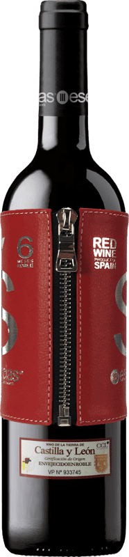 13,95 € Free Shipping | Red wine Esencias «s» Premium Edition 6 Meses Crianza I.G.P. Vino de la Tierra de Castilla y León Castilla y León Spain Tempranillo Bottle 75 cl