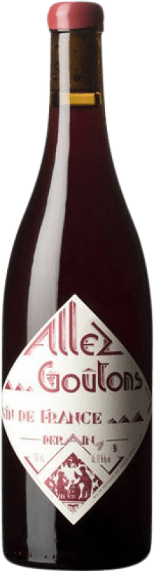 Free Shipping | Red wine Dominique Derain Allez Goûtons Rouge Burgundy France Pinot Black 75 cl