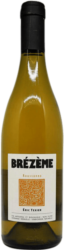 Free Shipping | White wine Eric Texier Brézème A.O.C. Côtes du Rhône Rhône France Roussanne Organic 75 cl
