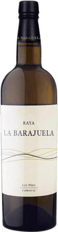 26,95 € Spedizione Gratuita | Vino Liquoroso Luis Pérez La Barajuela Raya Mezza Bottiglia 37 cl