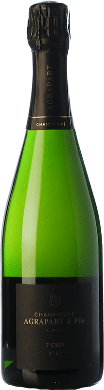 Free Shipping | White sparkling Agrapart 7 Crus Grand Cru Extra Brut A.O.C. Champagne Champagne France Chardonnay 75 cl