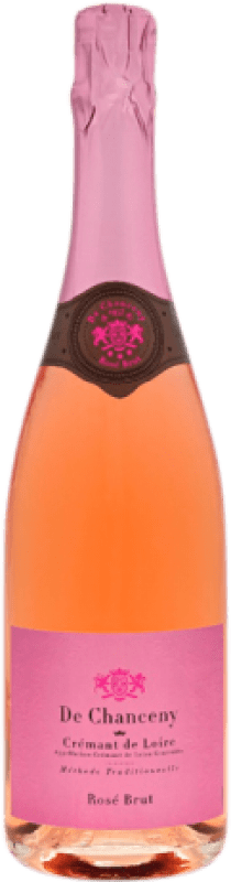 15,95 € | Espumante Rosé De Chanceny Brut — Bruto Rosé A.O.C. Crémant de Loire França Cabernet Franc 75 cl