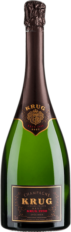 Free Shipping | White sparkling Krug Vintage 1998 A.O.C. Champagne Champagne France Pinot Black, Chardonnay, Pinot Meunier 75 cl