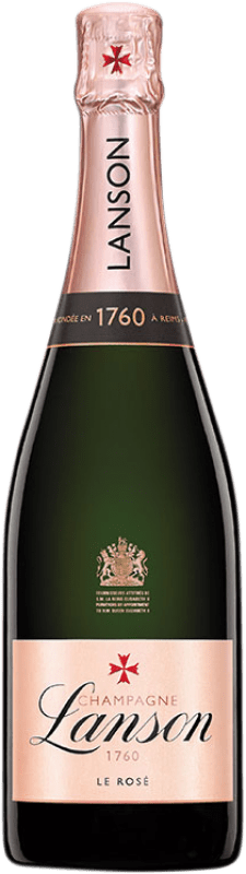 66,95 € Envoi gratuit | Vin Mousseux Rosé Lanson Rose Label A.O.C. Champagne