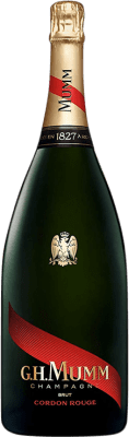 G.H. Mumm Cordon Rouge Brut Champagne Grande Reserva Garrafa Magnum 1,5 L