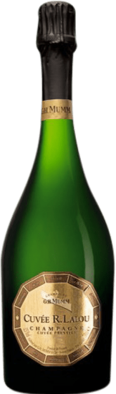 173,95 € Бесплатная доставка | Белое игристое G.H. Mumm Cuvée R. Lalou 1998 A.O.C. Champagne