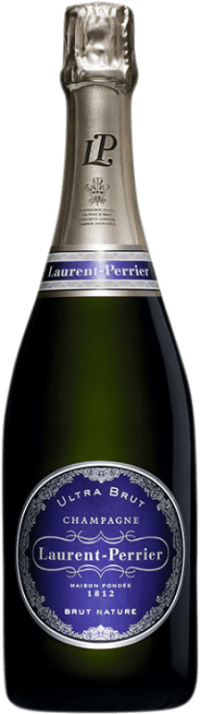 Бесплатная доставка | Белое игристое Laurent Perrier Ultra брют A.O.C. Champagne шампанское Франция Pinot Black, Chardonnay 75 cl