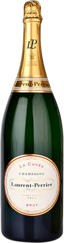 Free Shipping | White Sparkling Wine Laurent Perrier Cuvée A.O.C. Champagne Champagne France Pinot Noir, Chardonnay, Pinot Meunier Jéroboam-Double Magnum Bottle 3 L