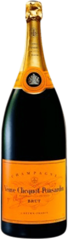 1 225,95 € | Белое игристое Veuve Clicquot брют A.O.C. Champagne шампанское Франция Pinot Black, Chardonnay, Pinot Meunier Бутылка Salmanazar 9 L