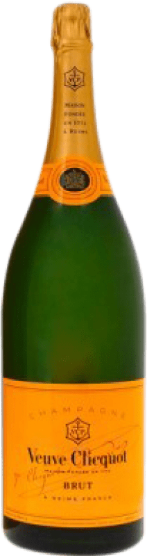 Kostenloser Versand | Weißer Sekt Veuve Clicquot Brut A.O.C. Champagne Champagner Frankreich Spätburgunder, Chardonnay, Pinot Meunier Balthazar Flasche 12 L