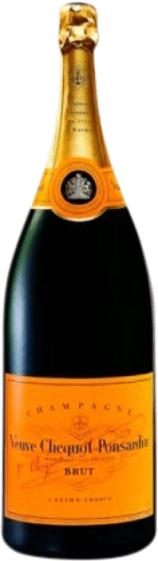 2 043,95 € Envío gratis | Espumoso blanco Veuve Clicquot Brut A.O.C. Champagne Botella Nabucodonosor 15 L