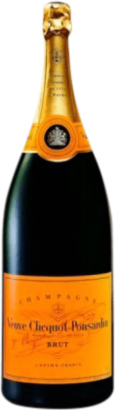 2 043,95 € | Weißer Sekt Veuve Clicquot Brut A.O.C. Champagne Champagner Frankreich Pinot Schwarz, Chardonnay, Pinot Meunier Nebukadnezar Flasche 15 L