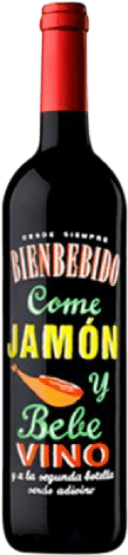Бесплатная доставка | Красное вино Vintae Bienbebido Jamón Испания Tempranillo — Темпранильо 75 cl