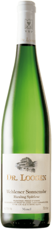 36,95 € Spedizione Gratuita | Vino bianco Dr. Loosen Wehlener Sonnenuhr Spatlese Q.b.A. Mosel