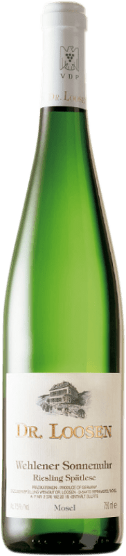 22,95 € | White wine Dr. Loosen Wehlener Sonnenuhr Spatlese Q.b.A. Mosel Germany Riesling 75 cl