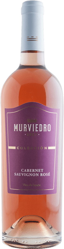 Бесплатная доставка | Розовое игристое Murviedro Colección Rosé D.O. Valencia Сообщество Валенсии Испания Cabernet Sauvignon 75 cl