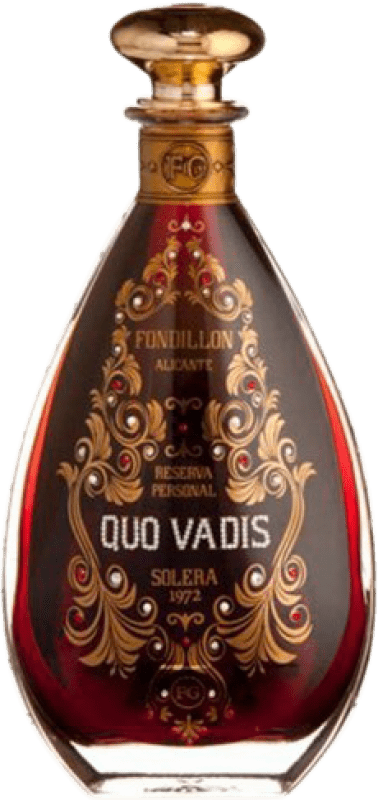 Envio grátis | Vinho fortificado FG Francisco Gómez Quo Vadis Fondillon D.O. Alicante Comunidade Valenciana Espanha Monastrell 75 cl