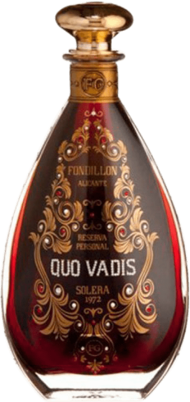 Envio grátis | Vinho Generoso Fortificado FG Francisco Gómez Quo Vadis Fondillon D.O. Alicante Comunidade Valenciana Espanha Monastrell 75 cl