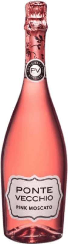 Free Shipping | Rosé sparkling Ponte Vecchio Pink Moscato Spain Tempranillo, Muscat 75 cl