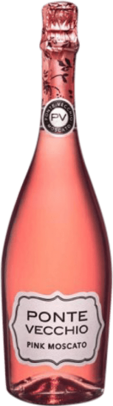 Бесплатная доставка | Розовое игристое вино Ponte Vecchio Pink — Розовый Испания Tempranillo — Темпранильо, Moscato — Мускат 75 cl