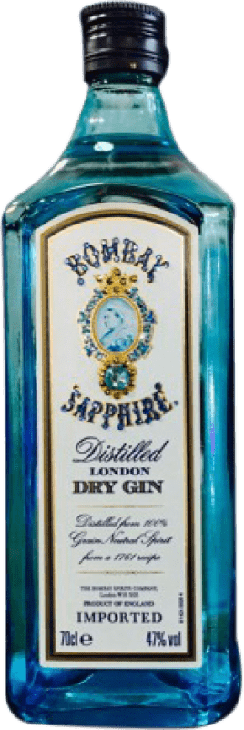 Envoi gratuit | Genièvre Gin Bombay Sapphire Swarovski Royaume-Uni 70 cl Citrus — Agrumes, Juniper — Genévrier, Lemon — Citron
