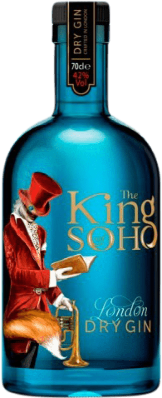 Kostenloser Versand | Gin West End King of Soho Gin 70 cl