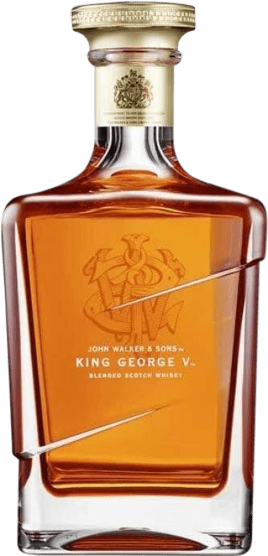 Envoi gratuit | Blended Whisky Johnnie Walker Blue Label King George V 70 cl