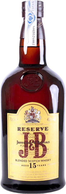 29,95 € | Blended Whisky J&B Reserve — Aged Scotland United Kingdom 15 Years 70 cl