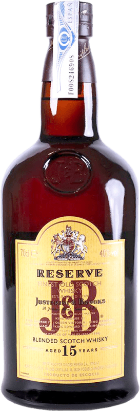 39,95 € Kostenloser Versand | Whiskey Blended J&B Reserve 15 Jahre