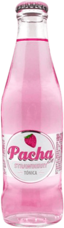 3,95 € Envío gratis | Refrescos Espadafor Pachasin Strawberry Tónica Botellín 20 cl