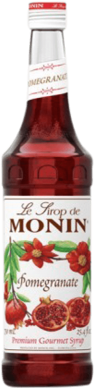 Envio grátis | Schnapp Monin Sirope Granada Pomegranate França 70 cl Sem Álcool