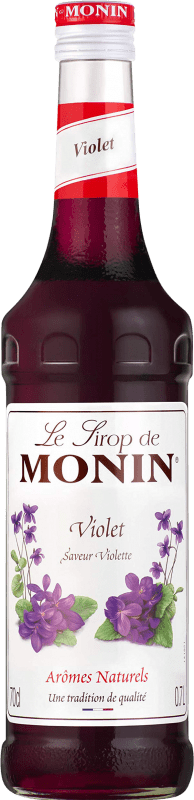 Free Shipping | Cocktail Syrup Monin France 70 cl Violet Alcohol-Free