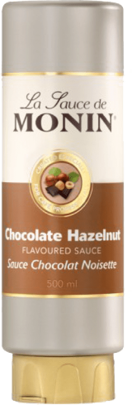 送料無料 | シュナップ Monin Crema Sauce Avellana y Chocolate Hazelnut 70 cl アルコールなし