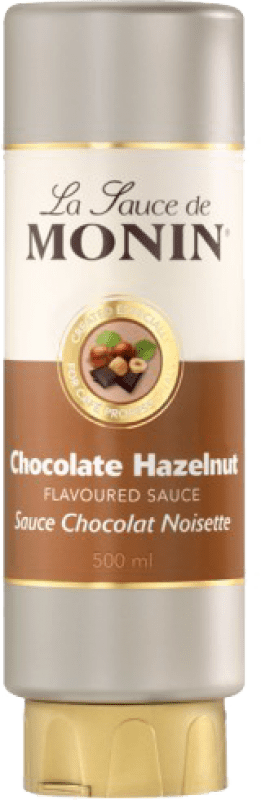 Spedizione Gratuita | Schnapps Monin Sauce Crema Francia 70 cl Hazelnut — Nocciola, Chocolat — Cioccolato Senza Alcol