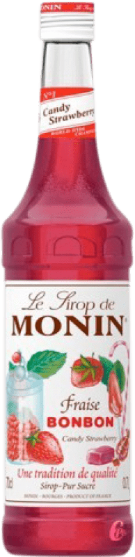 Sirop pour Cocktail Monin 70 cl Bonbon, Fraise Sans Alcool