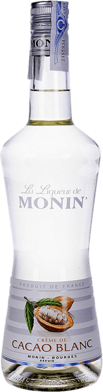 22,95 € | Crema de Licor Monin Francia 70 cl Cacao Blanc — Cacao Blanco