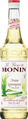 Schnapp Monin Sirope Hierbas de Limón Lemongrass 70 cl 不含酒精